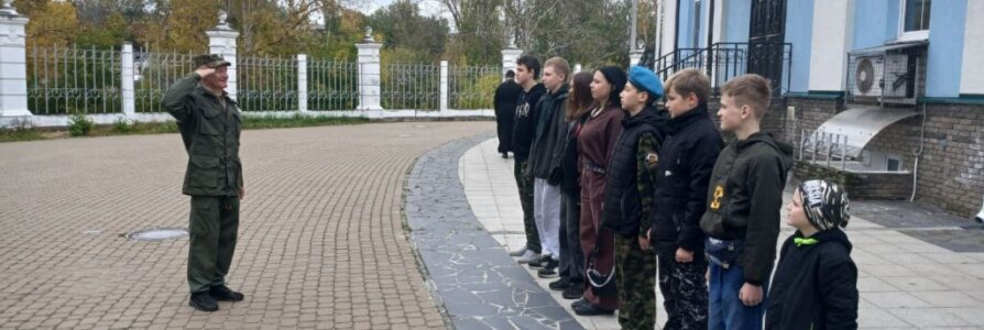 Учебный год начался в православной дружине в честь вмч. Георгия Победоносца